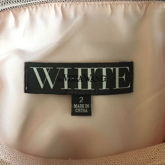 NWT White by Vera Wang Bobbin Net Illusion sz 2 - Picture 10 of 10